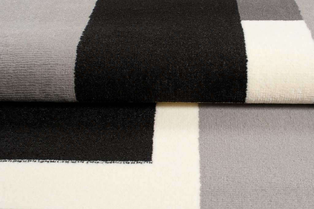 Teppich Dream Grau Geometrisch Quadrate