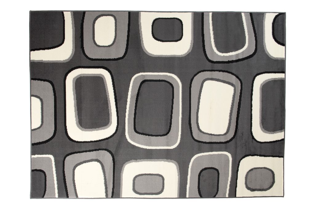 Teppich Dream Grau Creme Geometrisch Rechtecke