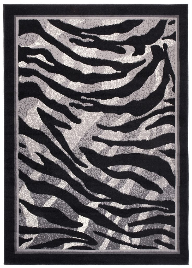Teppich Dream Modern Grau Schwarz Tiermotiv