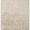 Teppich Crystal Braun Creme Beige Linien 3D Effekt