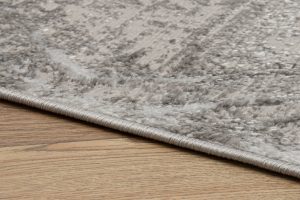 Teppich Crystal Hellgrau Verwischt Linien 3D Effekt