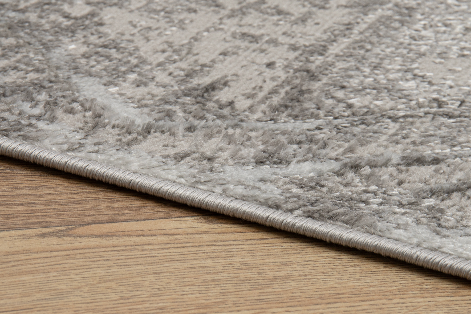 Teppich Crystal Hellgrau Verwischt Linien 3D Effekt