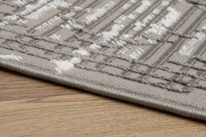 Teppich Crystal Grau Vintage Viereck 3D Effekt