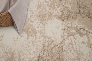 Teppich Crystal Braun Beige Marmor 3D Effekt