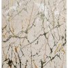 Teppich Crystal Grün Creme Abstrakt Marmor 3D Effekt
