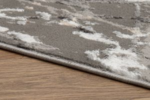 Teppich Crystal Dunkelgrau Abstrakt Marmor 3D Effekt