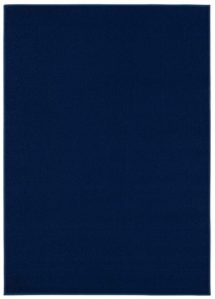 Teppich Mono Indoor Outdoor Dunkelblau