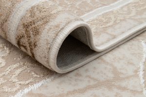 Teppich Ares Braun Beige Rosette Vintage