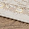 Teppich Ares Gold Braun Beige Rosette