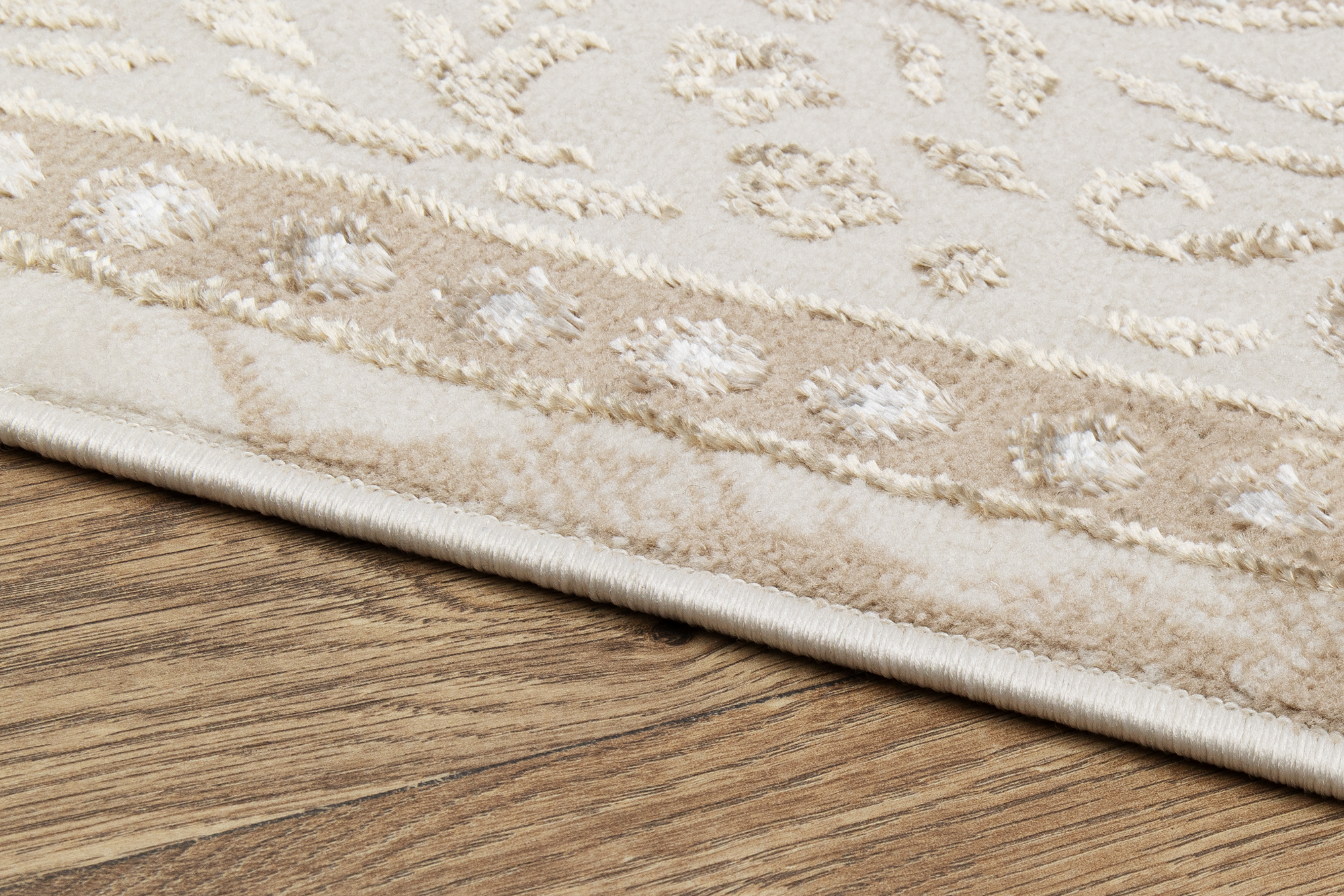 Teppich Ares Braun Beige Traditionelle Rosette