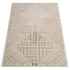Teppich Crystal Brown Beige Vintage Viereck 3D Effekt