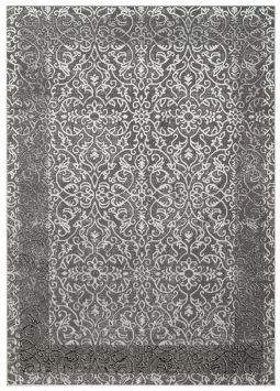 Teppich Ares Dunkelgrau Vintage Ornamente