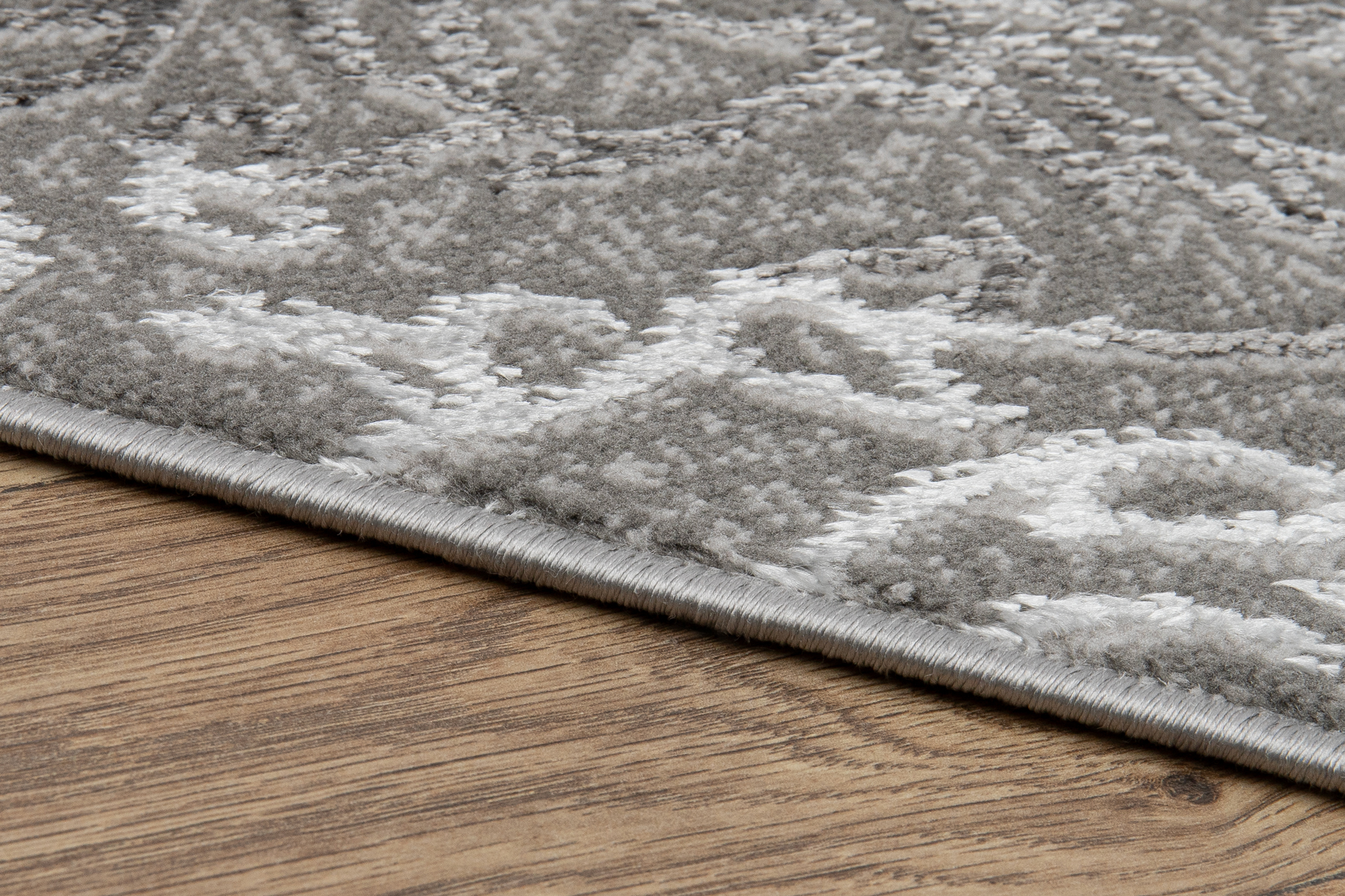 Teppich Ares Dunkelgrau Vintage Ornamente