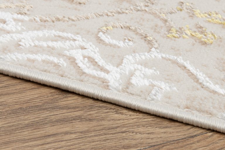 Teppich Ares Creme Braun Ornamente Vintage