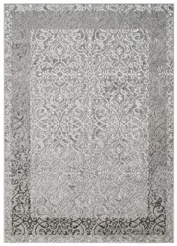 Teppich Ares Grau Ornamente Vintage