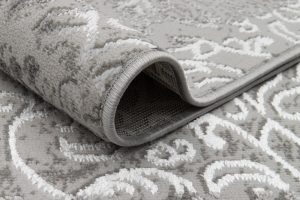 Teppich Ares Grau Ornamente Vintage