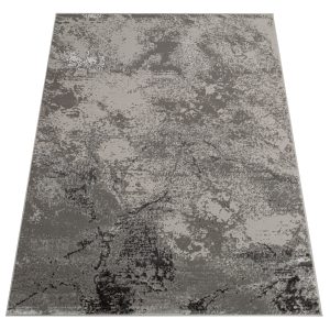 Teppich Crystal Hellgrau Marmor 3D Effekt