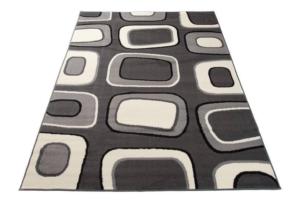 Teppich Dream Grau Creme Geometrisch Rechtecke