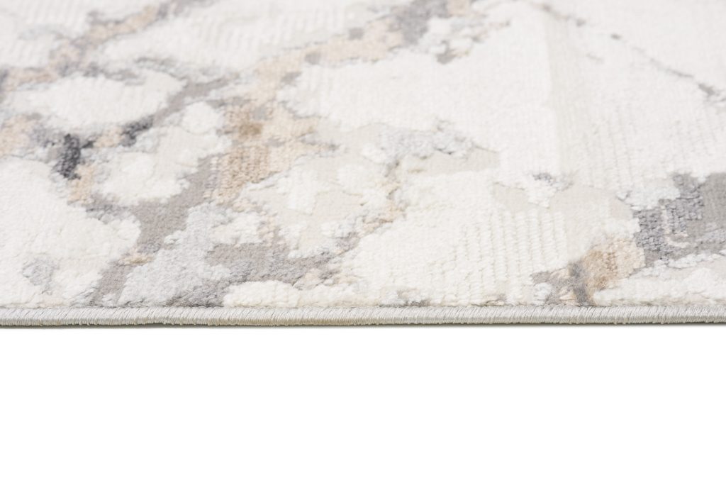 Teppich Valley Grau Modern Linien