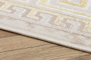 Teppich Ares Gold Beige Medallion Ornamente