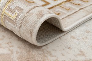 Teppich Ares Gold Beige Medallion Ornamente