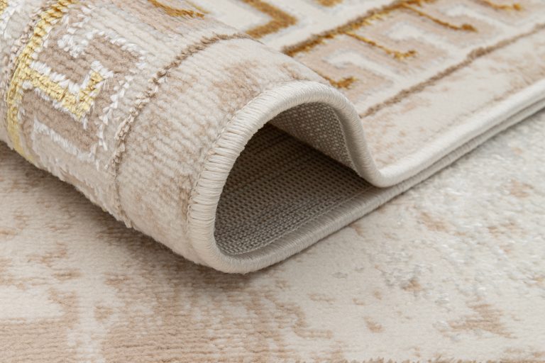 Teppich Ares Gold Beige Medallion Ornamente