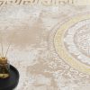 Teppich Ares Gold Beige Medallion Ornamente