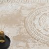 Teppich Ares Gold Braun Ornamente Medallion