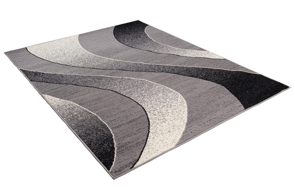 Teppich Dream Modern Hell Grau Wellen
