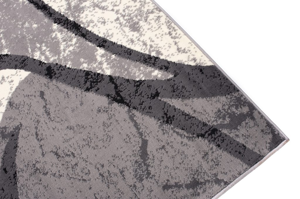 Teppich Dream Abstrakt Grau Breite Wellen