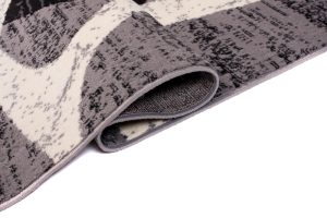 Teppich Dream Grau Schwarz Modern Spinnennetz