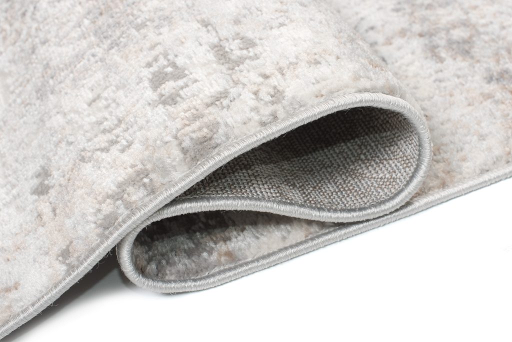 Teppich Valley Grau Beige Geometrisch Quadrat