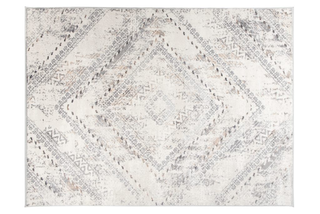 Teppich Valley Grau Vintage Ethno Diamant