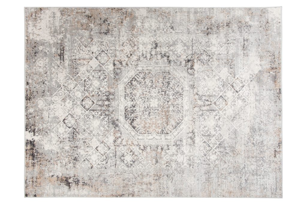 Teppich Valley Grau Beige Vintage Ornamente