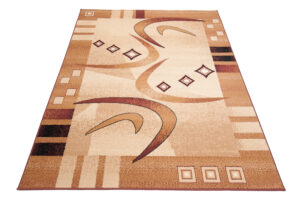 Teppich Atlas Beige Braun Geometrisch Abstrakt