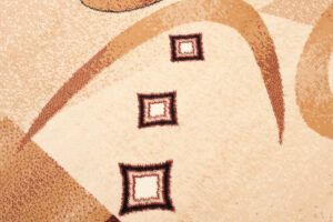 Teppich Atlas Beige Braun Geometrisch Abstrakt