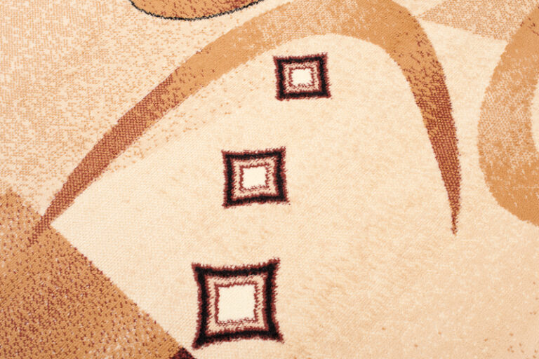 Teppich Atlas Beige Braun Geometrisch Abstrakt