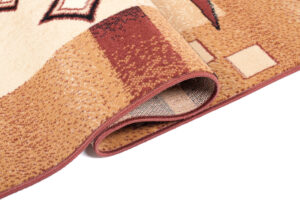 Teppich Atlas Beige Braun Geometrisch Abstrakt