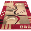 Teppich Atlas Beige Rot Geometrisch Abstrakt