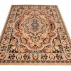 Teppich Atlas Beige Braun Traditionell Medaillon