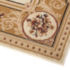 Teppich Atlas Creme Beige Traditionell Medaillon