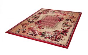 Teppich Atlas Beige Rot Modern Floral