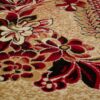 Teppich Atlas Beige Rot Modern Floral