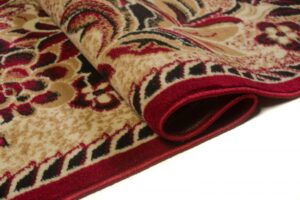 Teppich Atlas Beige Rot Modern Floral