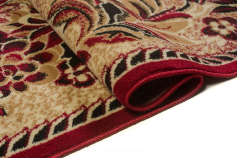 Teppich Atlas Beige Rot Modern Floral