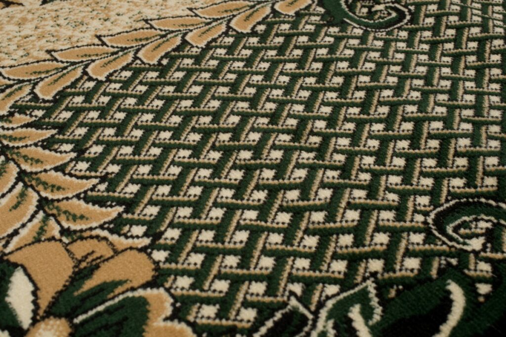 Teppich Atlas Beige Grün Modern Floral
