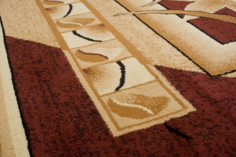 Teppich Atlas Beige Braun Geometrisch Floral