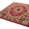 Teppich Atlas Rot Beige Traditionell Medaillon
