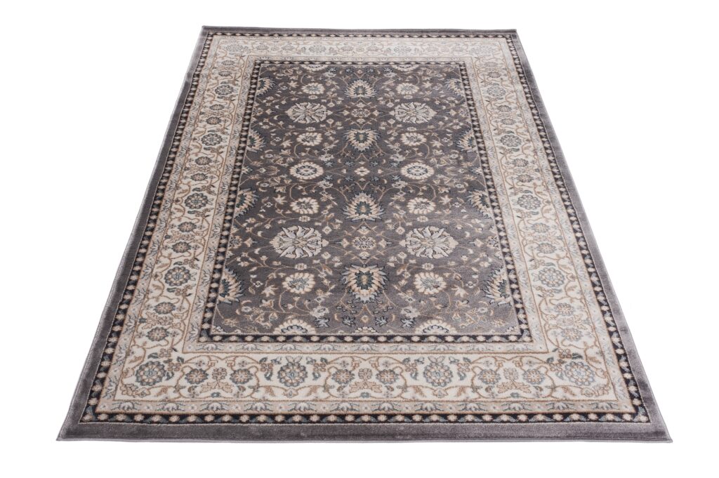 Teppich Colorado Traditionell Grau Beige