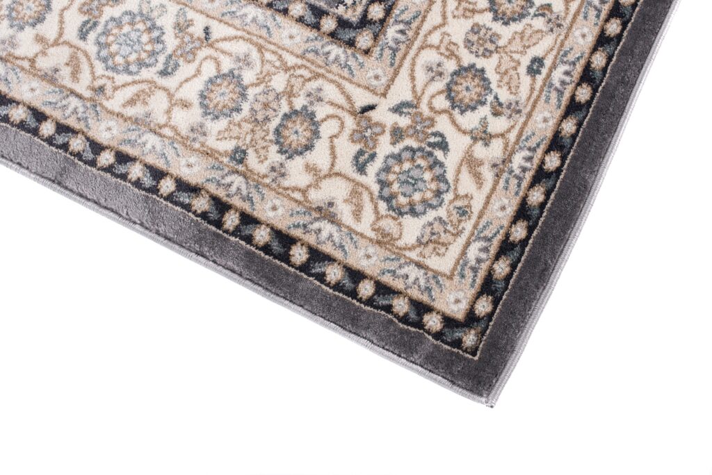 Teppich Colorado Traditionell Grau Beige